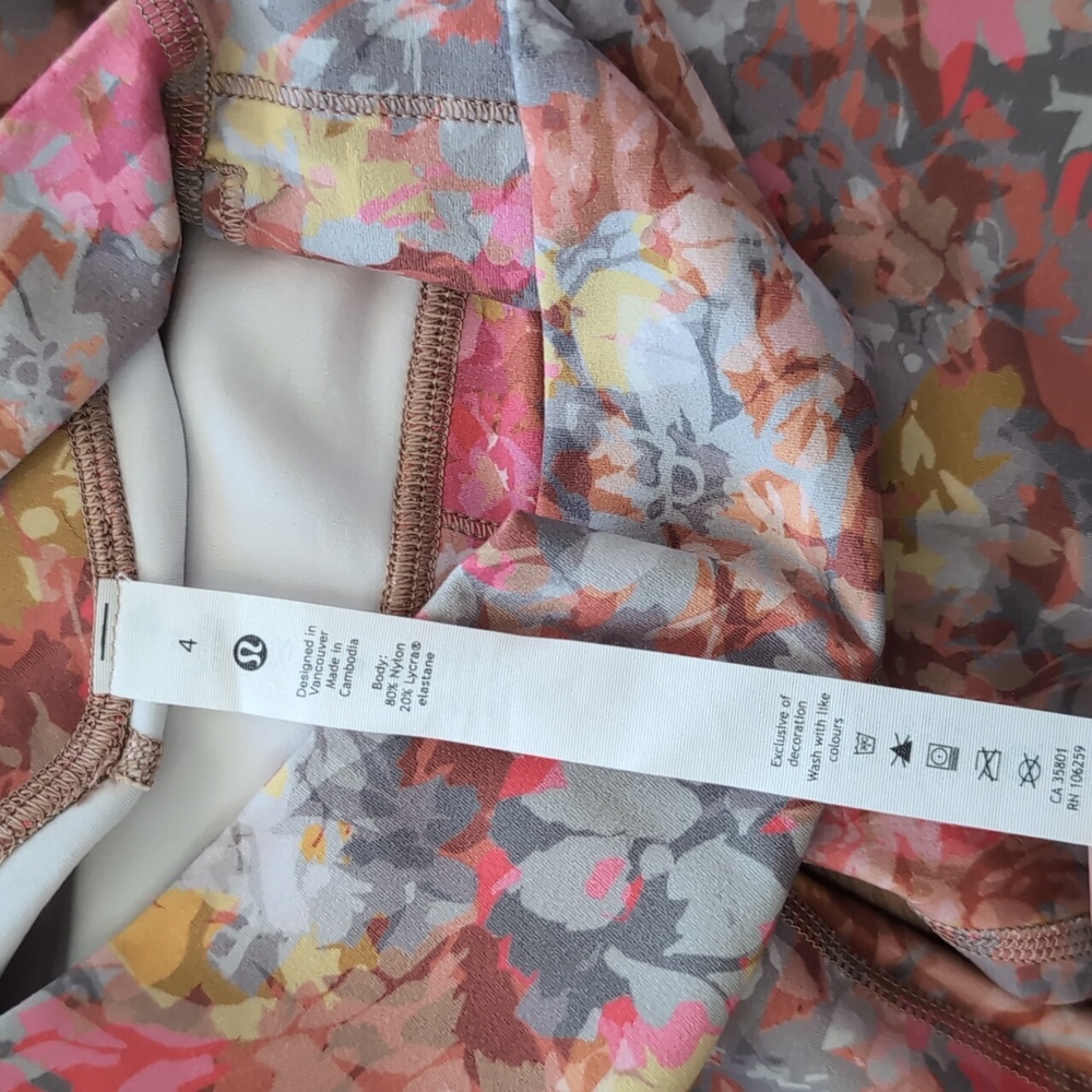 NWOT Lululemon Align Pant 28" Inflorescence Multi 4 - Picture 9 of 13